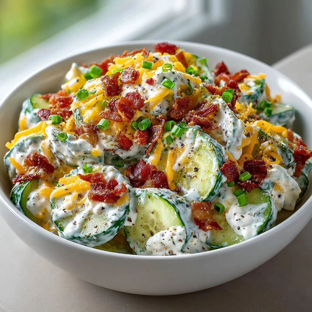 Cucumber Ranch Crack Salad