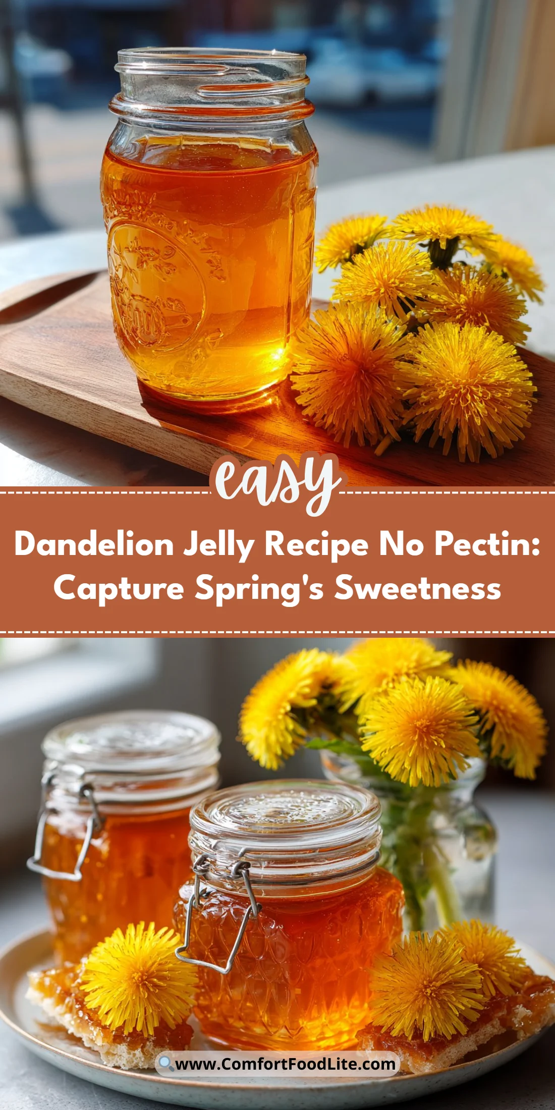 Dandelion Jelly Recipe No Pectin: Capture Spring's Sweetness