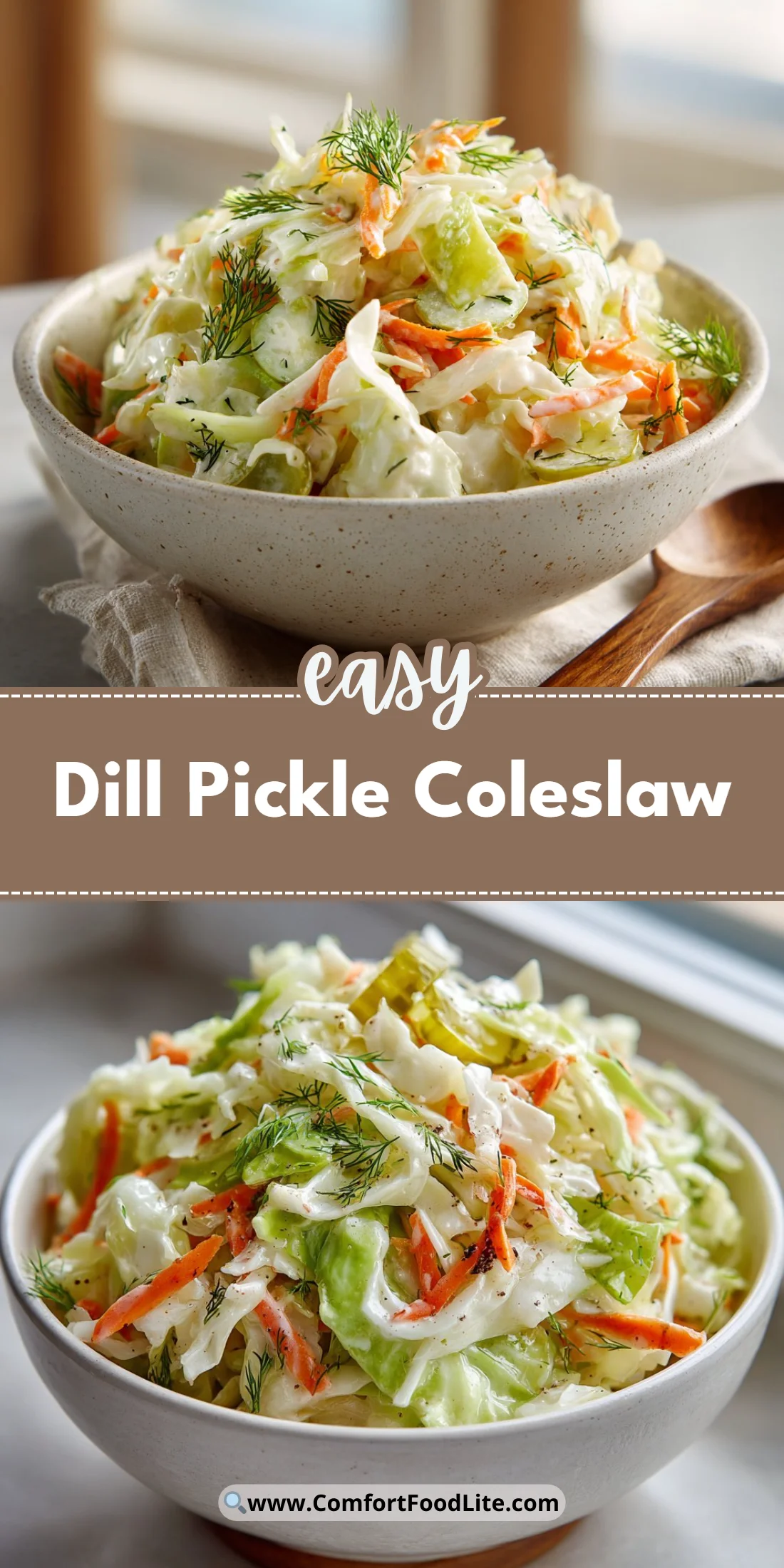 Dill Pickle Coleslaw