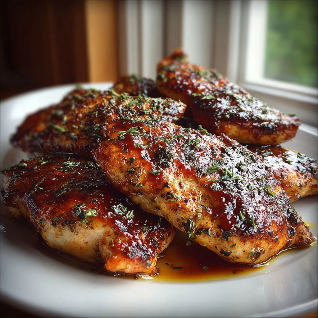 30 Minute BBQ Baked Chicken Breasts