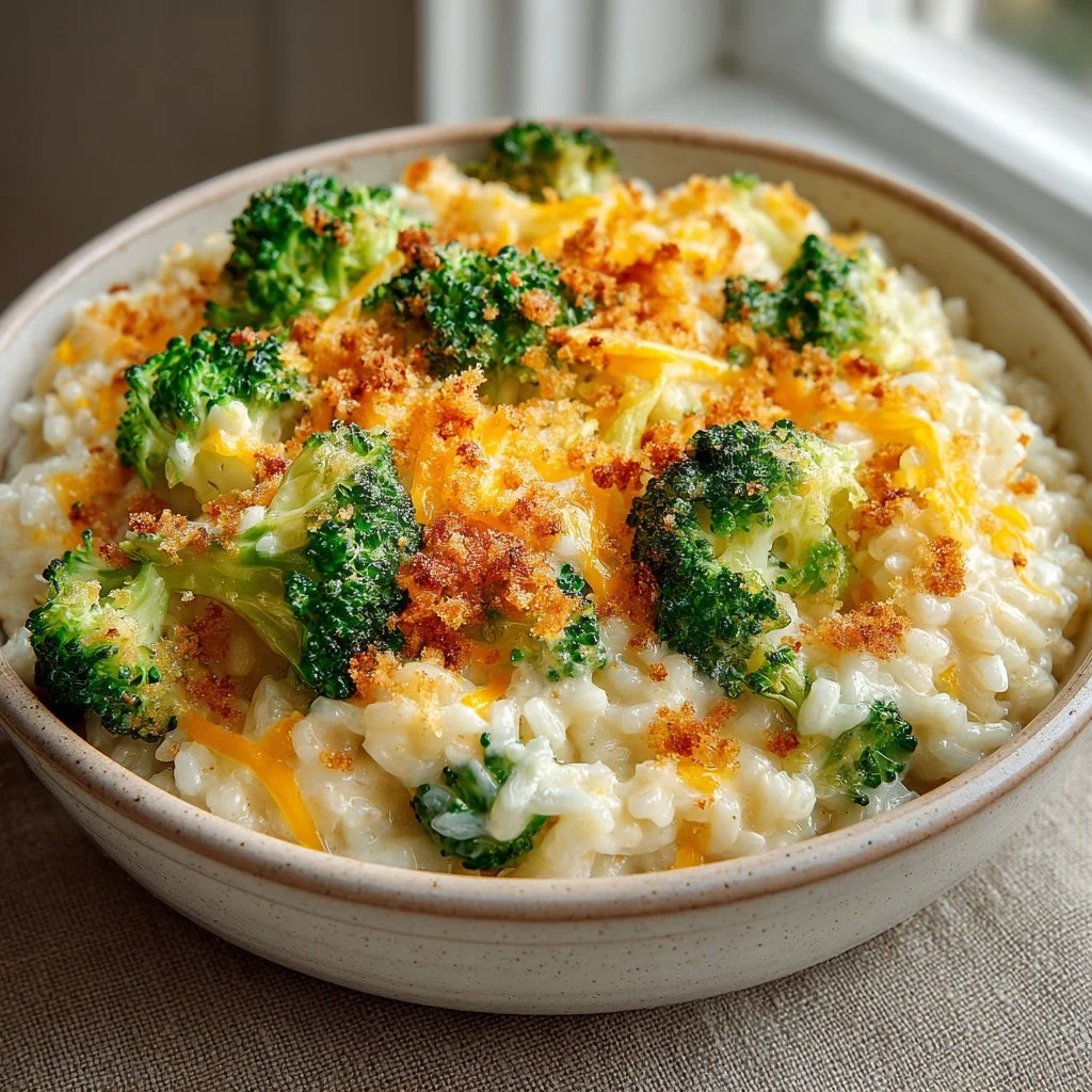 Creamy Broccoli Cheese Rice Casserole Everyone Will Love