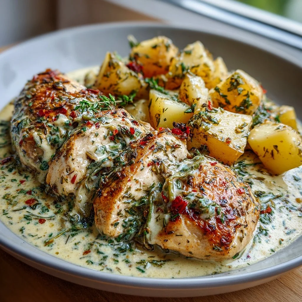 Creamy Herb Chicken