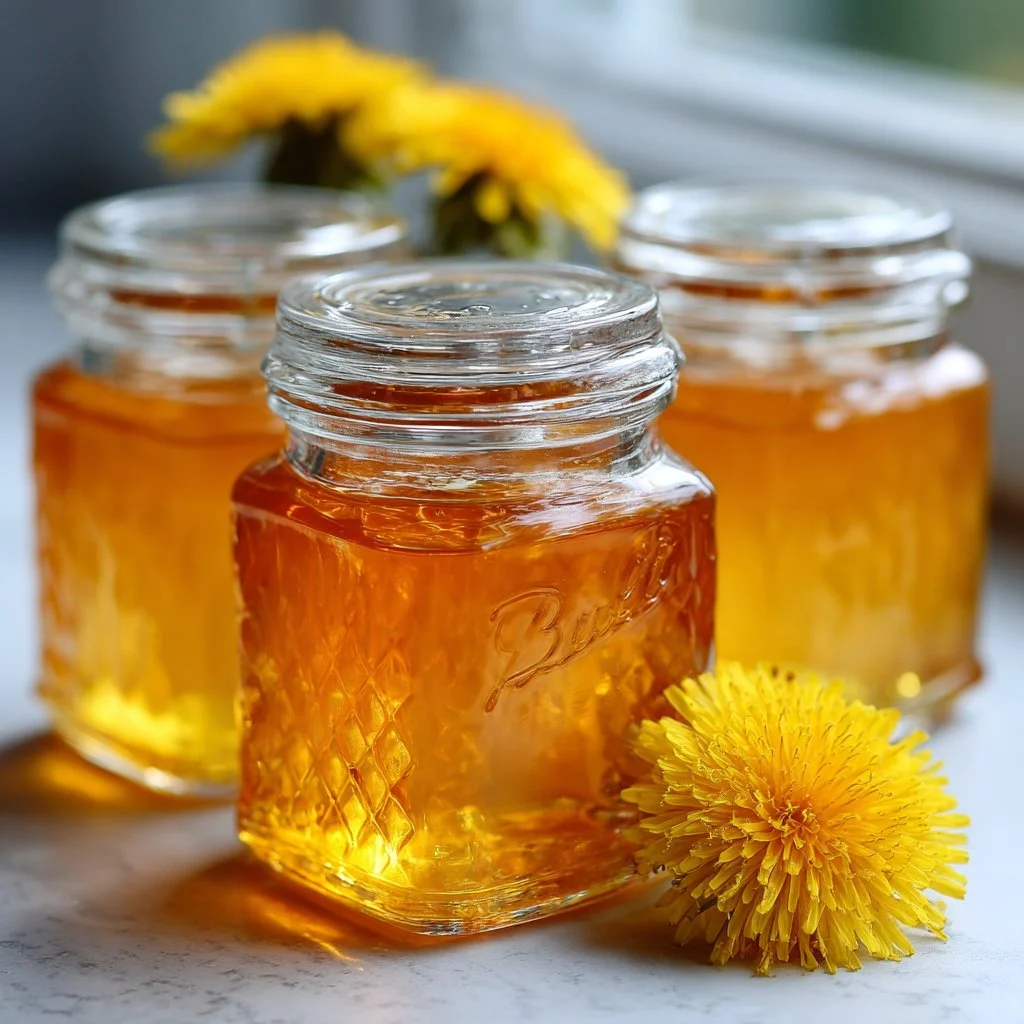 Easy Fresh Dandelion Jelly