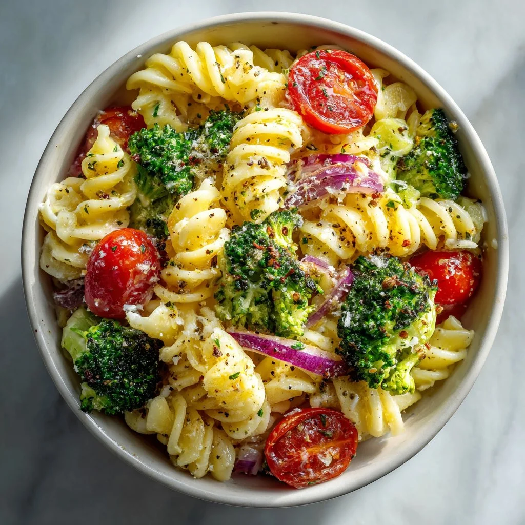 Fresh Broccoli Pasta Salad