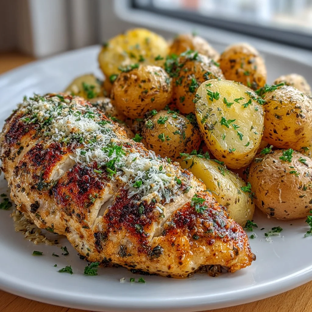 Irresistible Garlic Parmesan Crockpot Chicken in 6 Hours