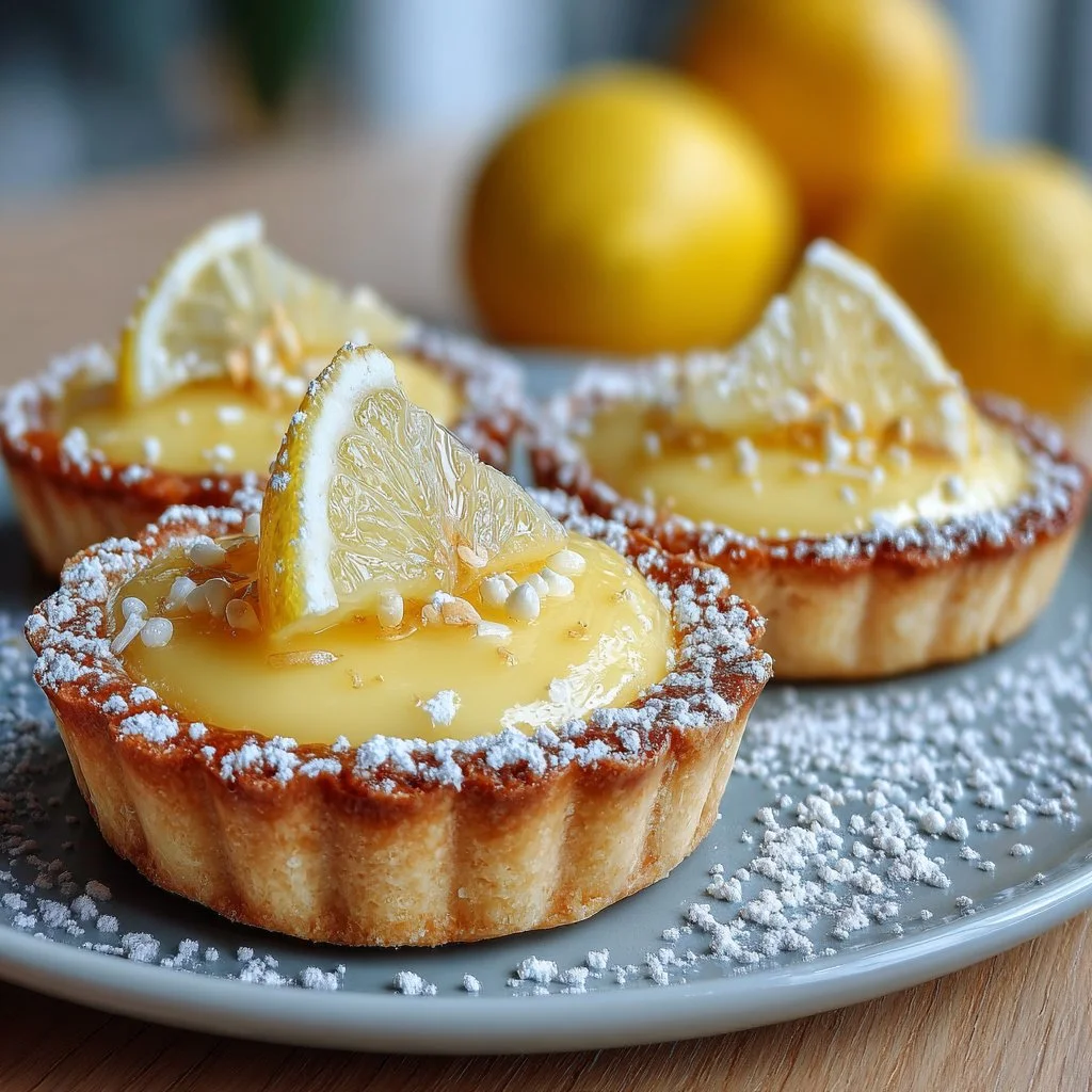 Lemon Curd Tartlets
