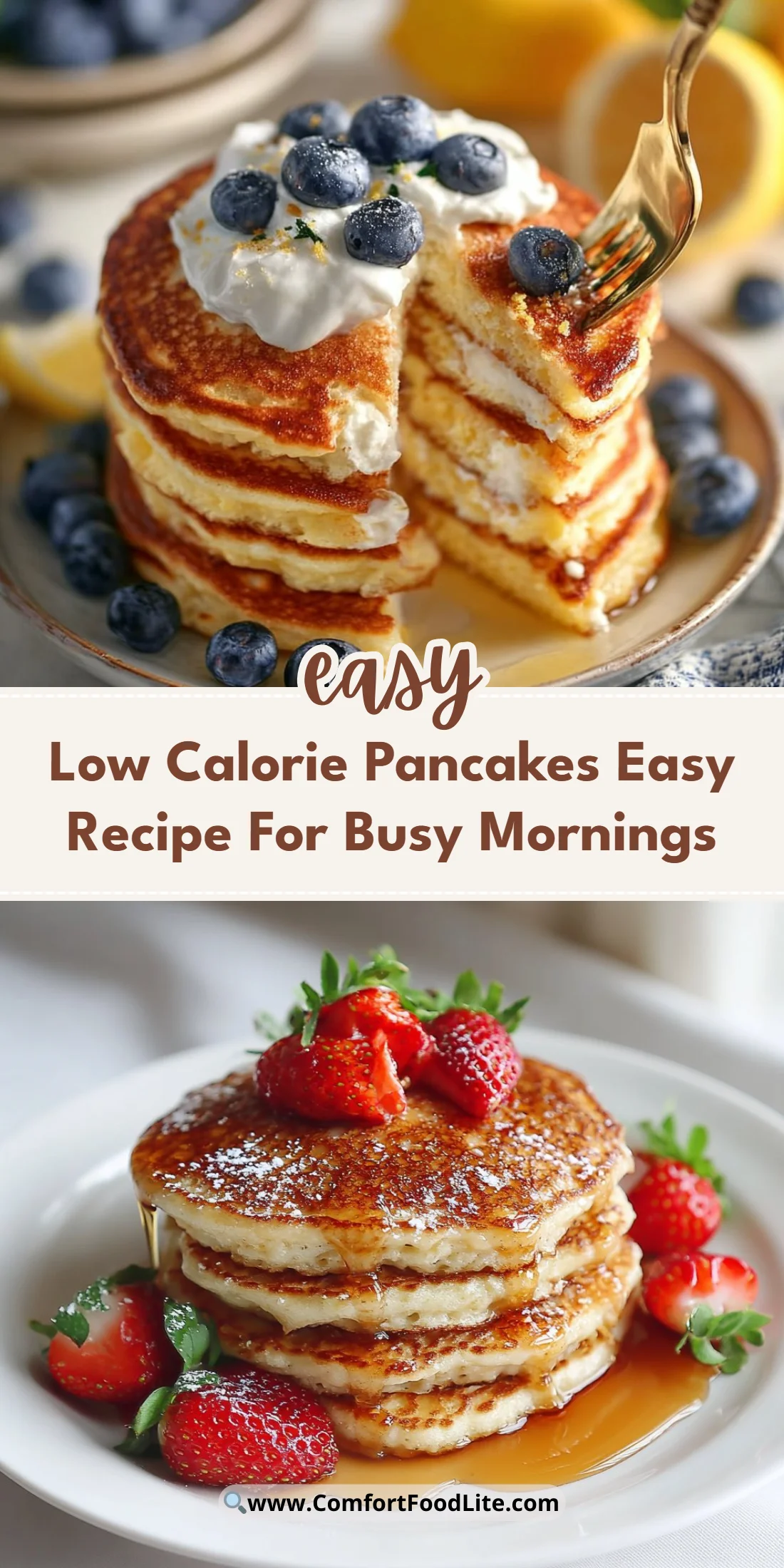 Low Calorie Pancakes Easy Recipe For Busy Mornings
