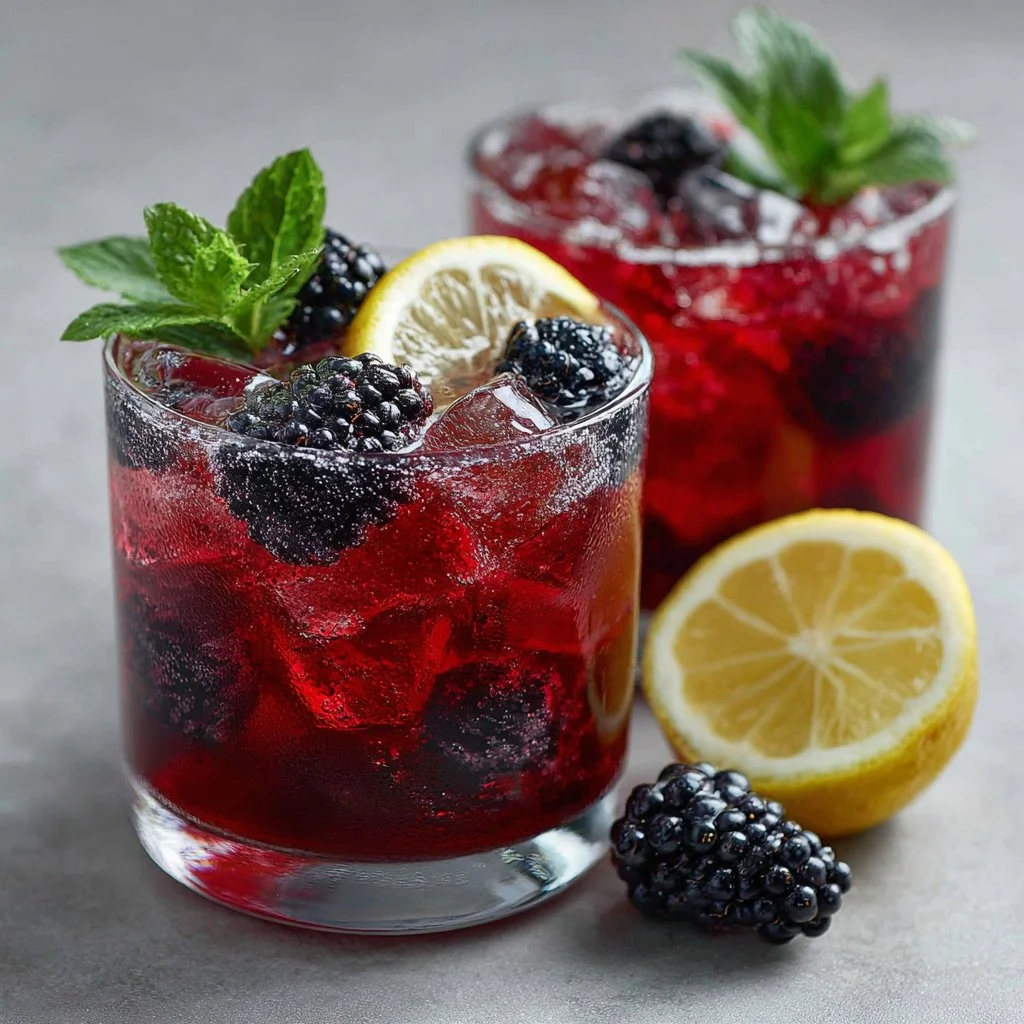 Refreshing Blackberry Lemon Mocktail Recipe for Summer Sips