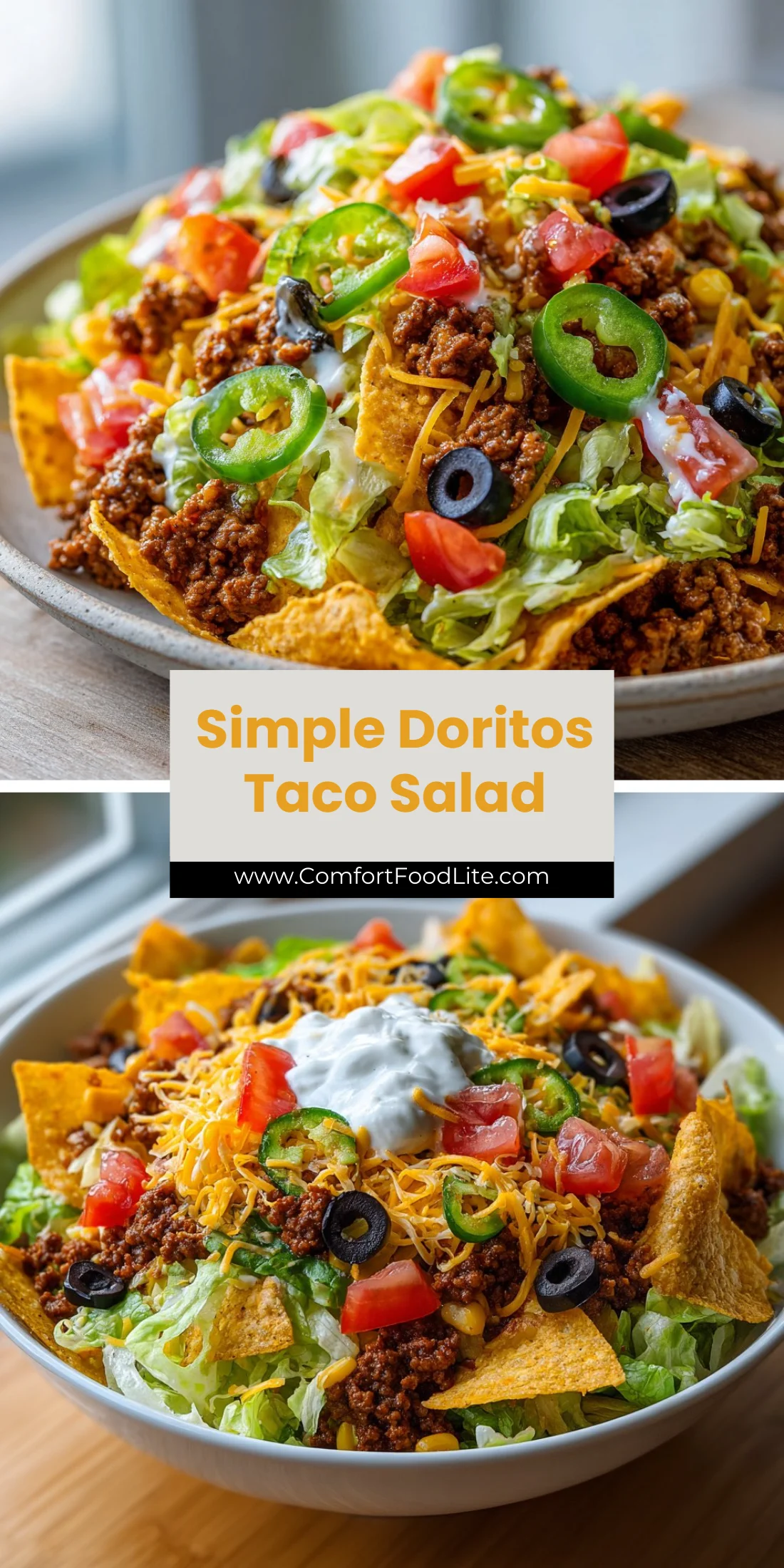 Simple Doritos Taco Salad