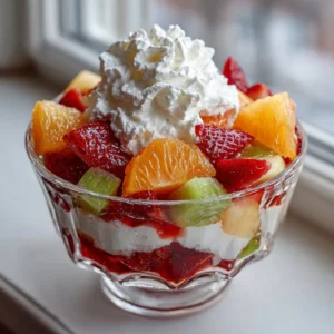 Delicious and vibrant Sunshine Salad with fresh fruits and greens.