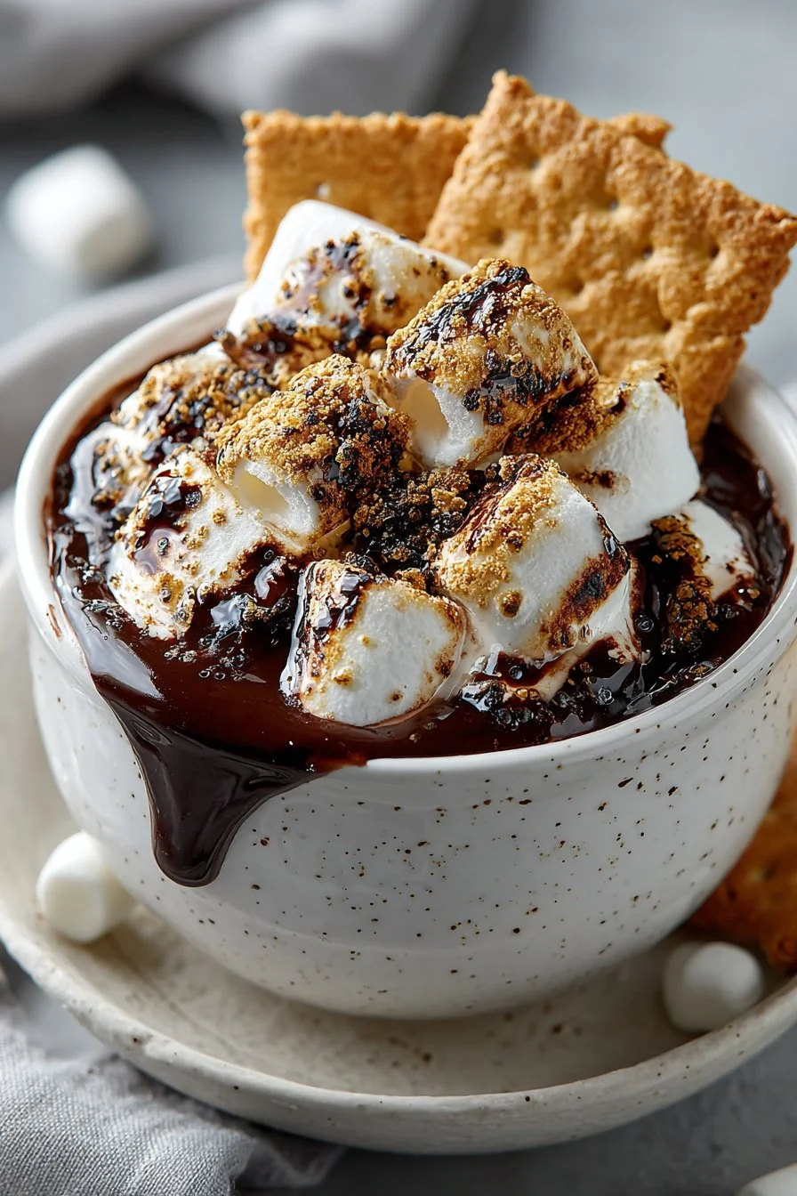 4th of July S'mores Dip