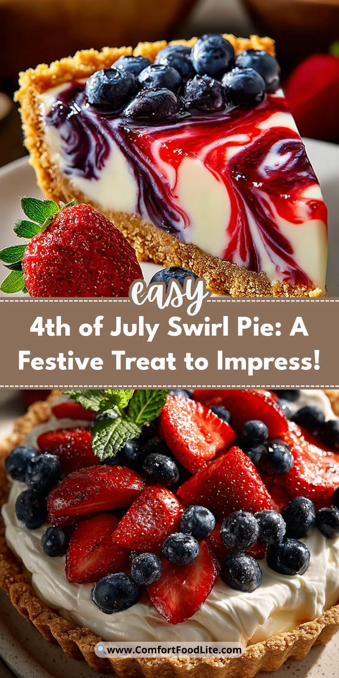 4th of July Swirl Pie: A Festive Treat to Impress!