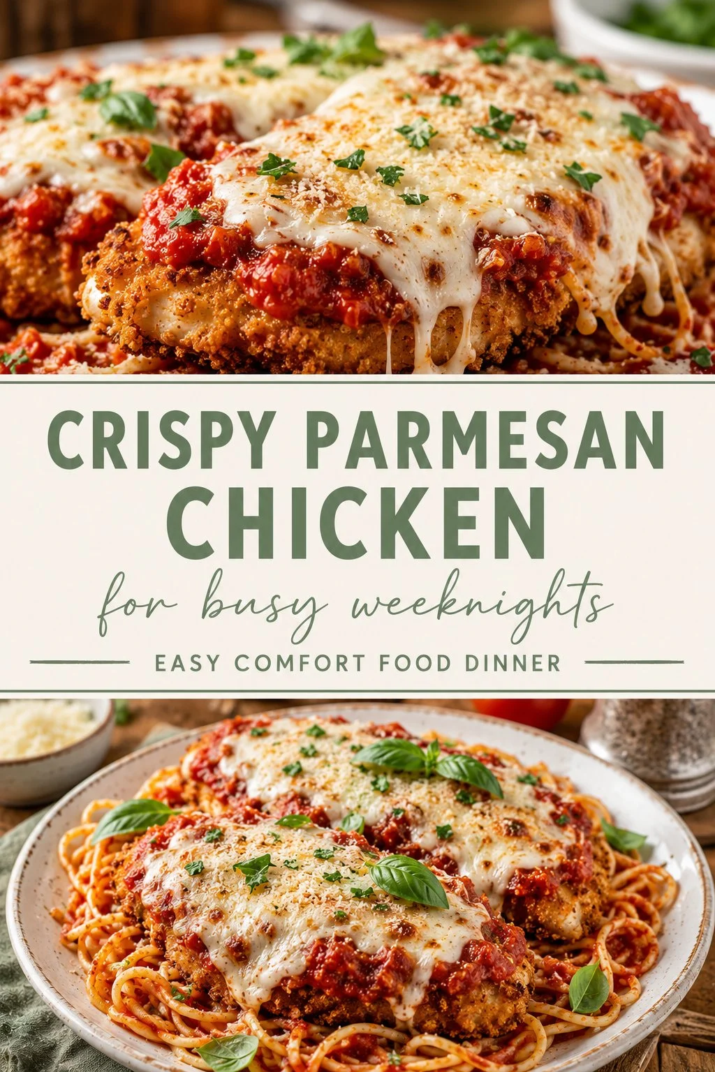 Crispy Parmesan Chicken
