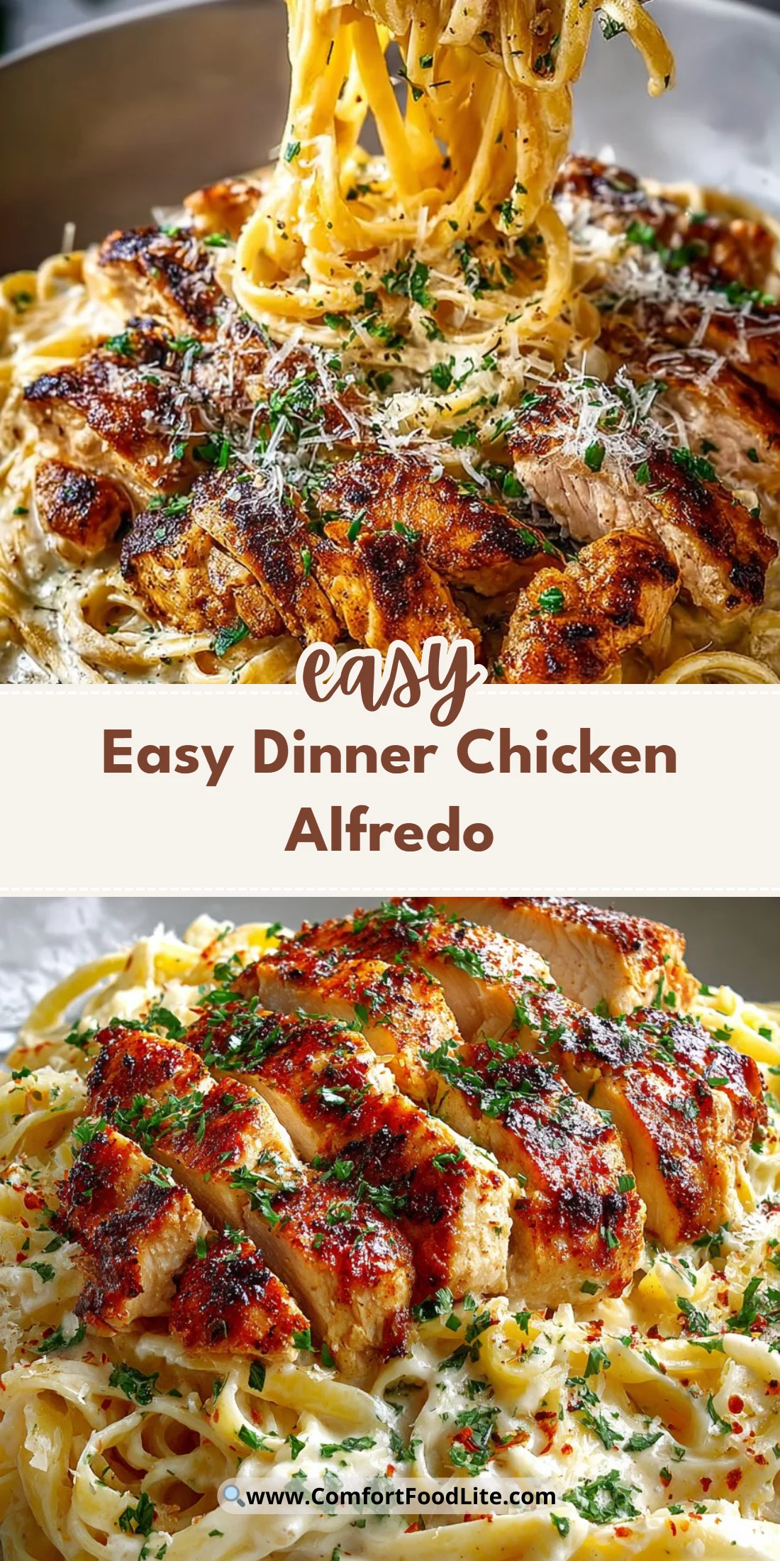 Easy Dinner Chicken Alfredo