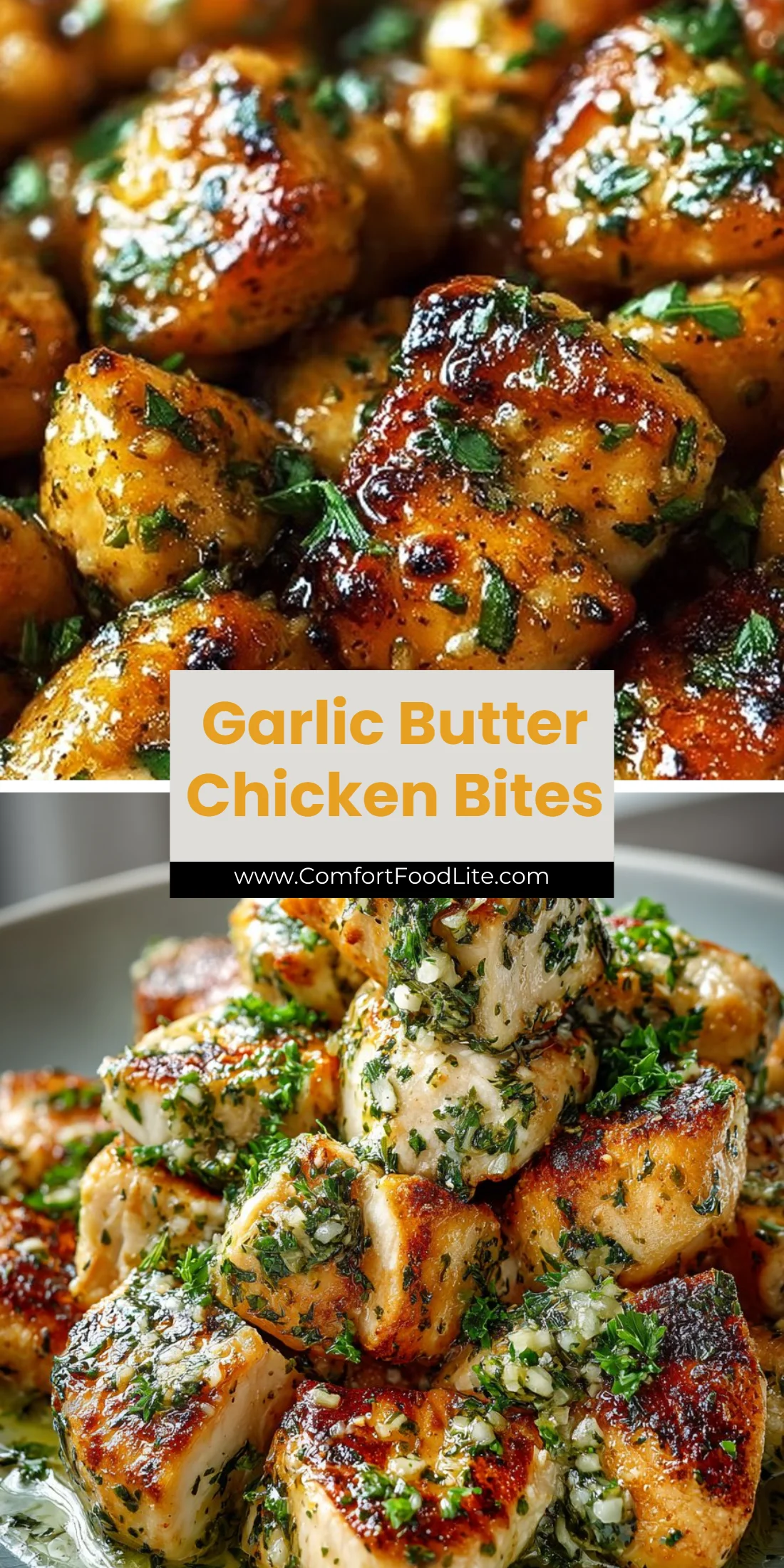 Garlic Butter Chicken Bites