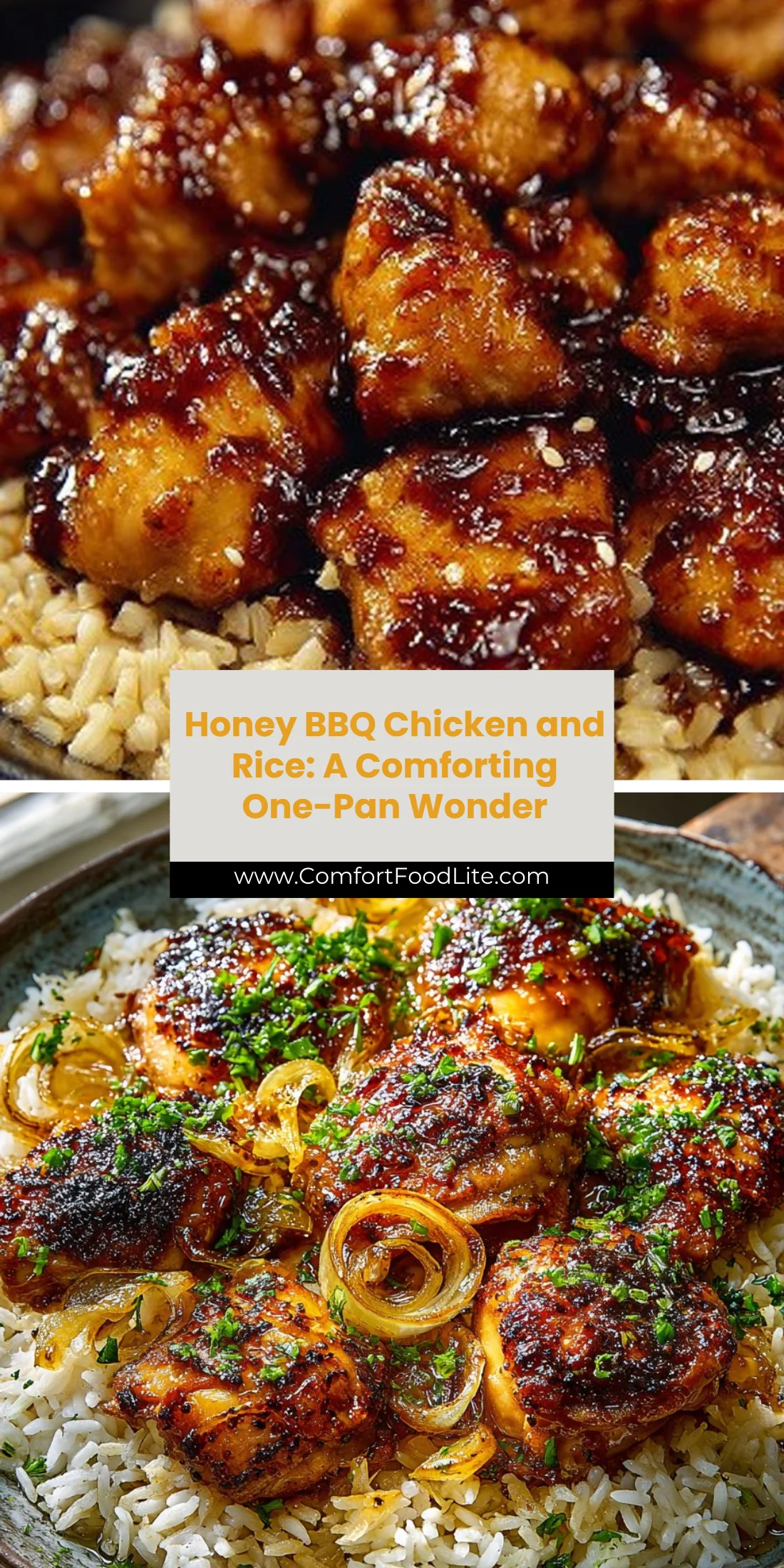 Honey BBQ Chicken and Rice: A Comforting One-Pan Wonder