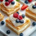A selection of festive red, white, and blue desserts highlighting delicious blue desserts.