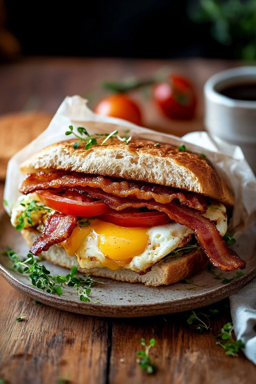Sourdough Breakfast Sandwich