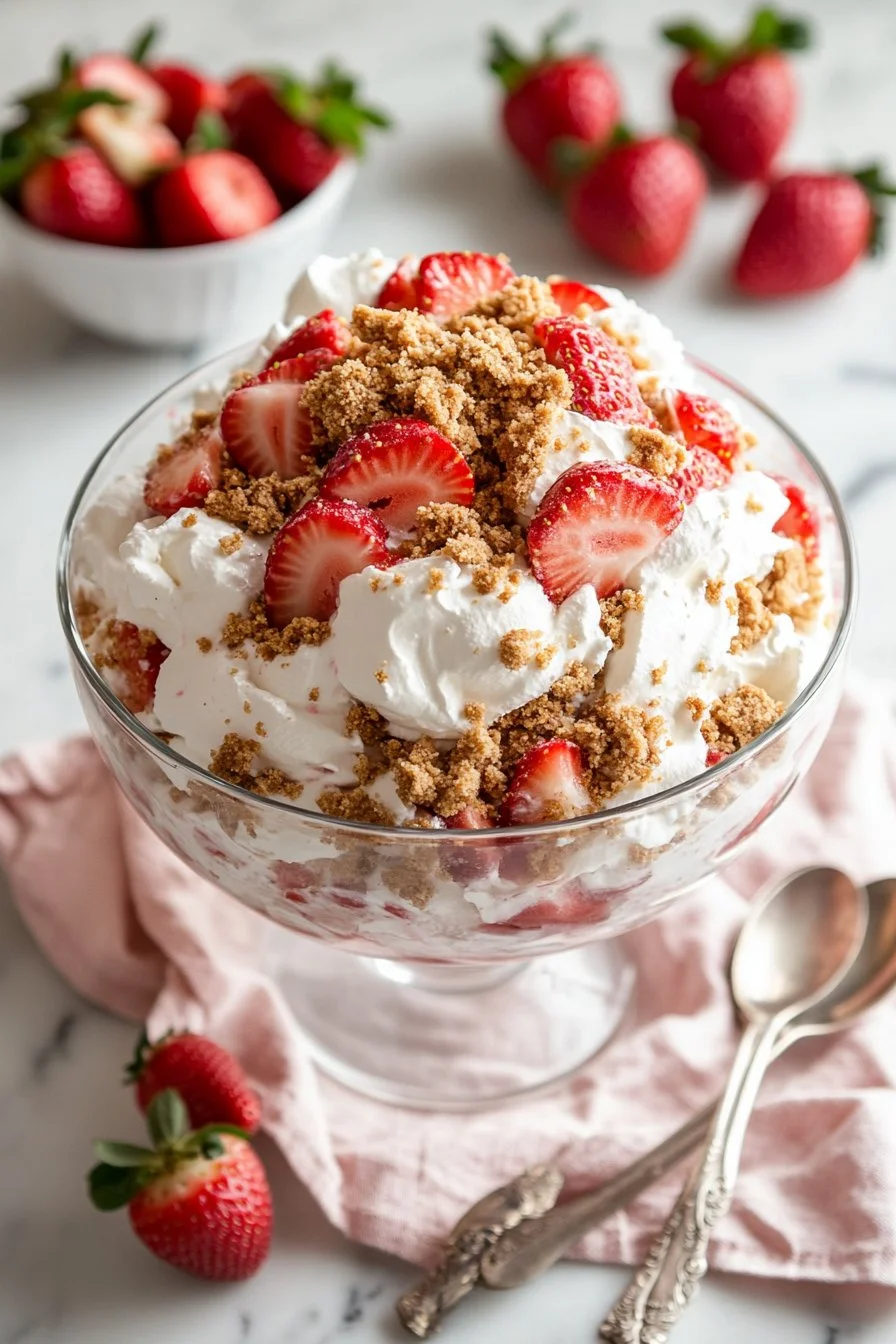 Strawberry Cheesecake Salad