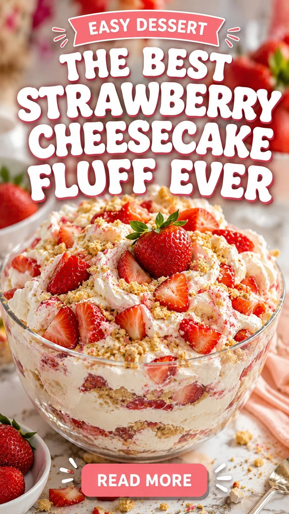 Strawberry Cheesecake Salad