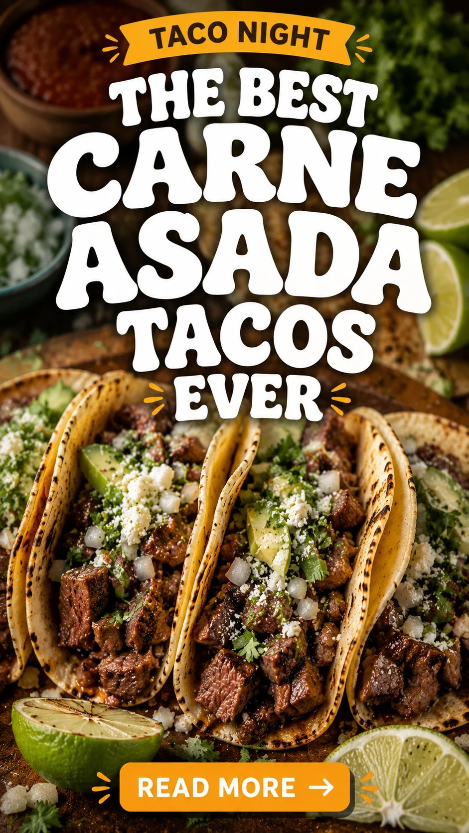 The Best Carne Asada Tacos Recipe (Easy & Authentic)