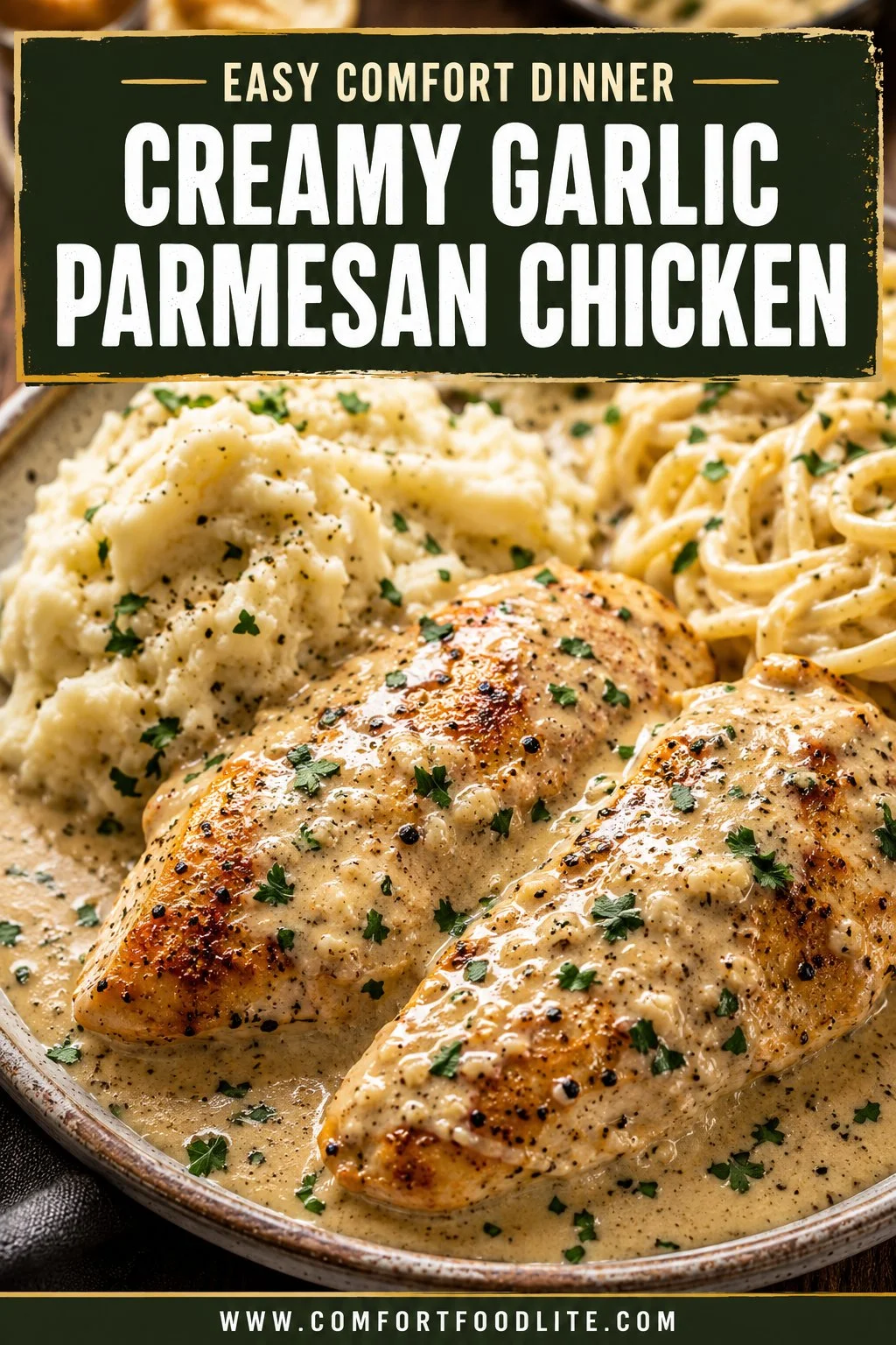 Creamy Garlic Parmesan Chicken