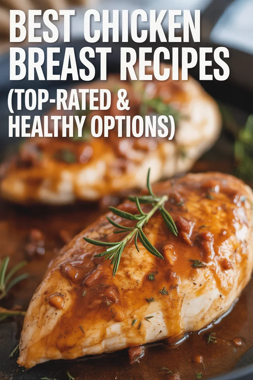 Best Chicken Breast Recipes (Top-Rated & Healthy Options)