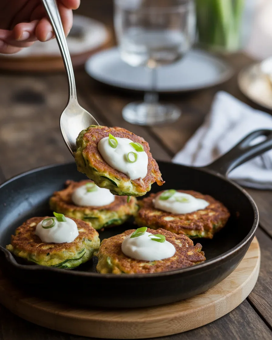 zucchini fritters