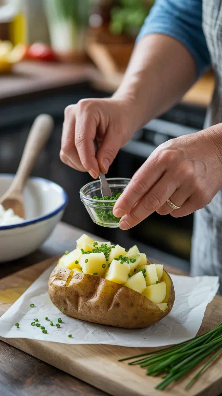 Delicious Air Fryer Baked Potato – Easy Meals & Healthy Dinner Recipes