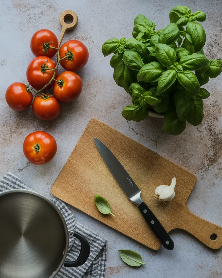 Deliciously Simple Roasted Tomato Basil Soup to Savor