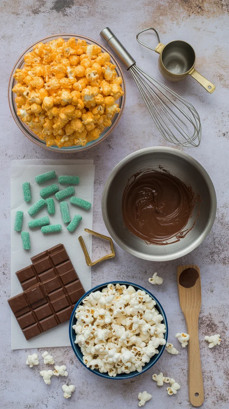 Jack-O’-Lantern Popcorn Balls
