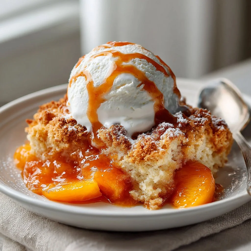 Pioneer Woman Peach Cobbler with Canned Peaches Recipe