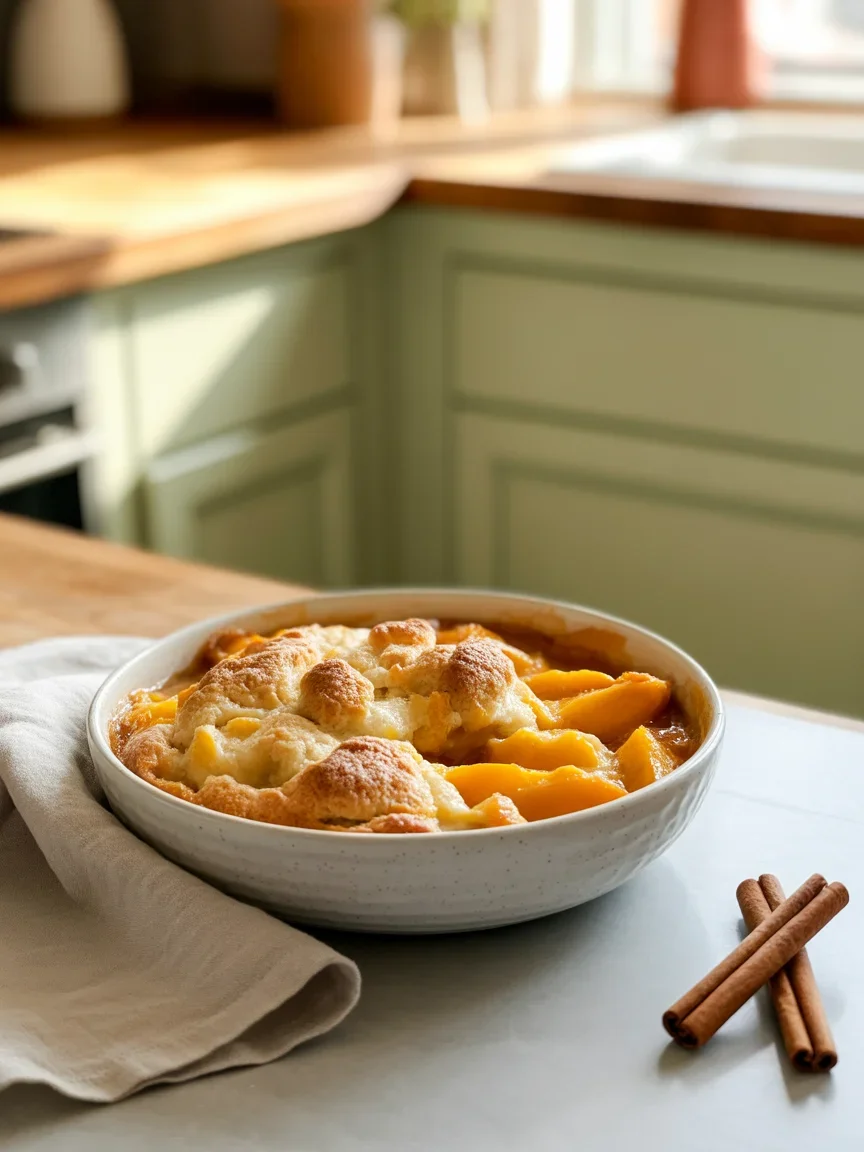 peach cobbler canned peaches recipes