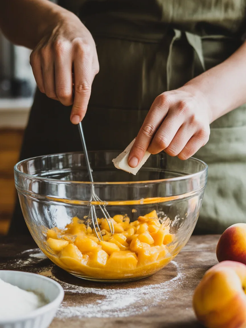 Easy Peach Cobbler with Canned Peaches (No-Fail Recipe)