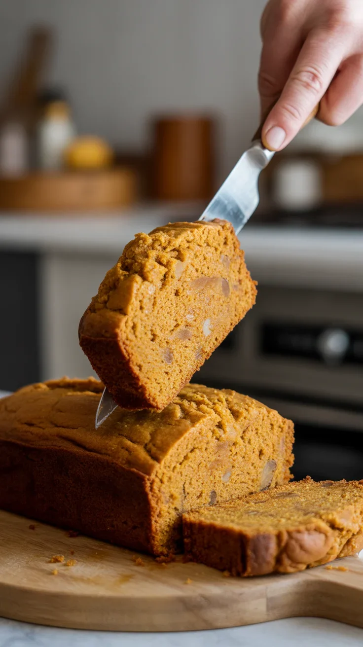 Pumpkin Cream Cheese Bread