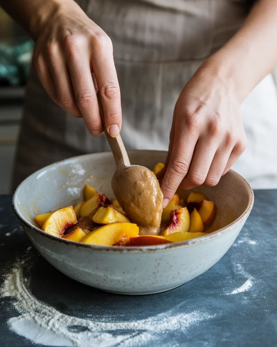 Fresh Peach Cobbler (Old-School Southern Style)