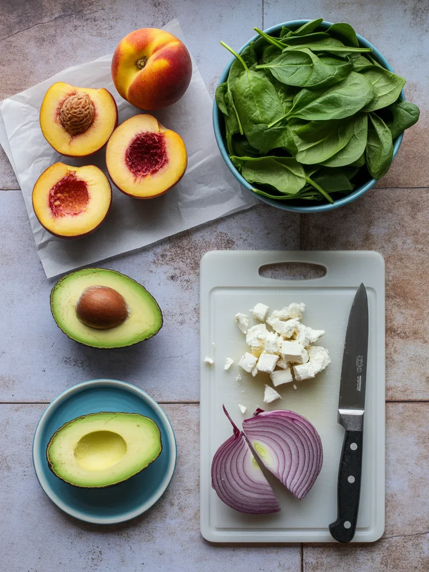 peach salad recipes