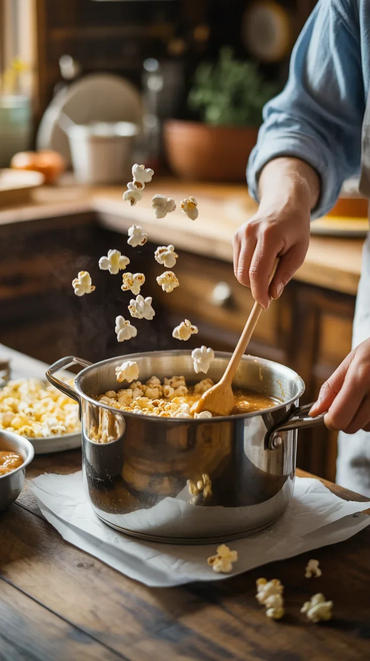 Heavenly Pumpkin Spice Caramel Popcorn That's Easy to Make!