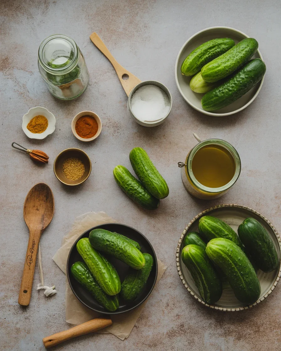 bread and butter pickle recipe