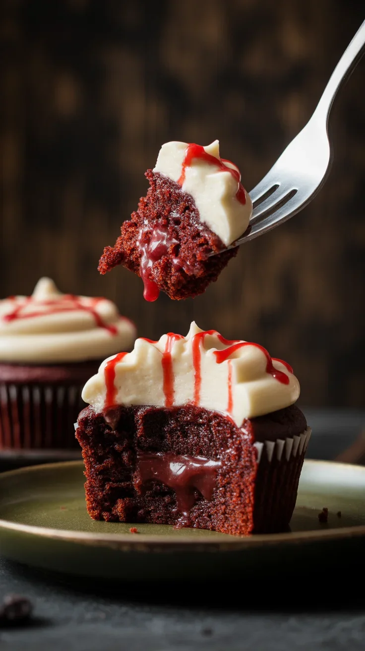Vampire Bite Halloween Cupcakes (Spooky & Delicious Treats)