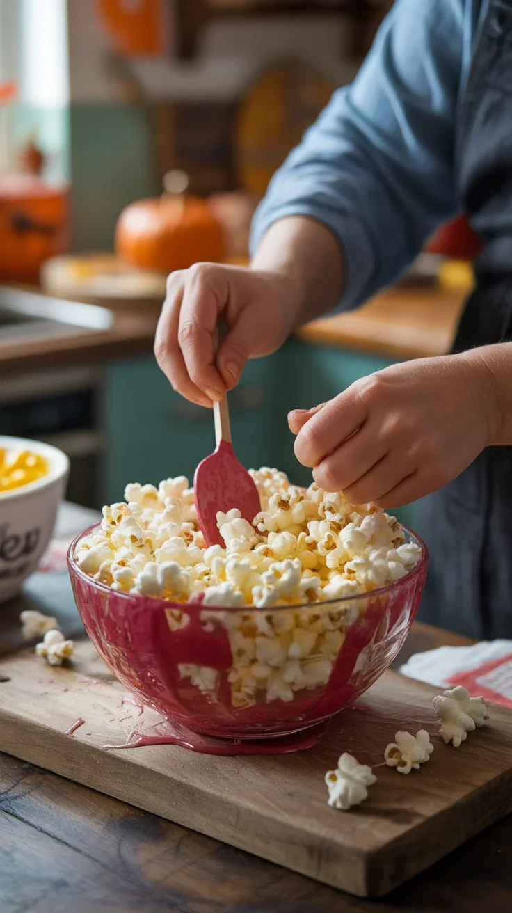 Vampire Bite Popcorn