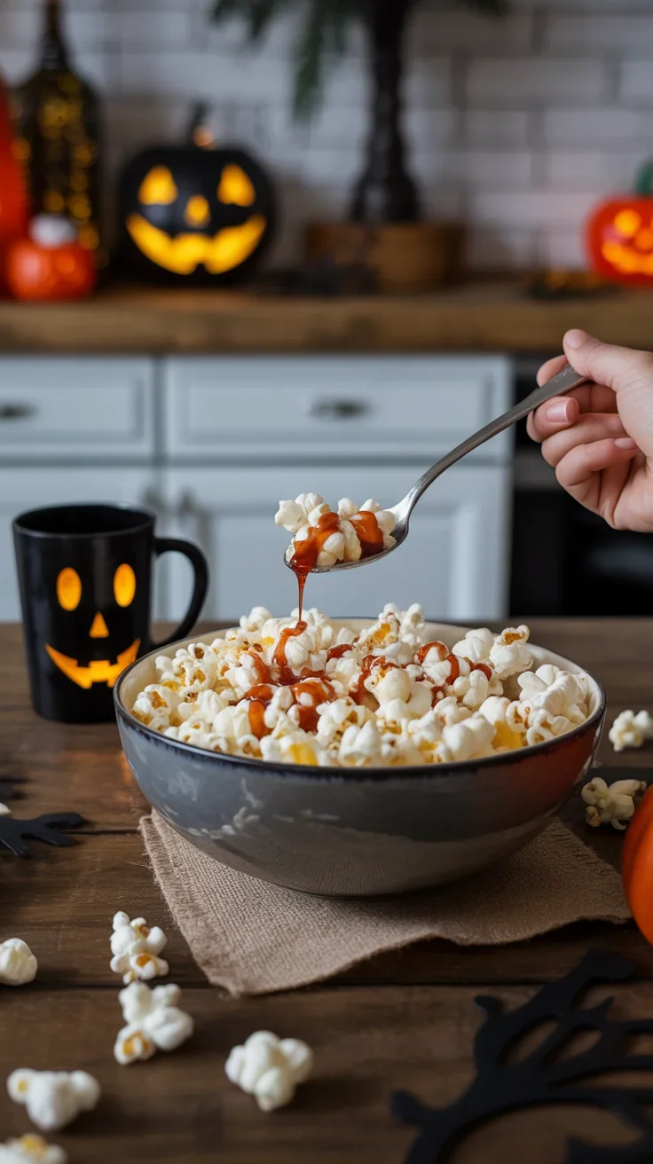 Vampire Bite Popcorn