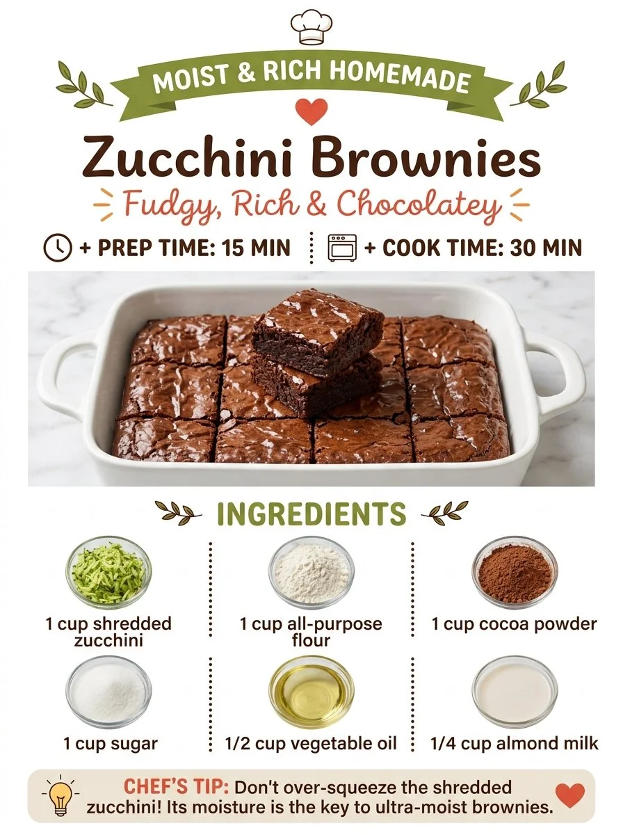 Zucchini Brownies